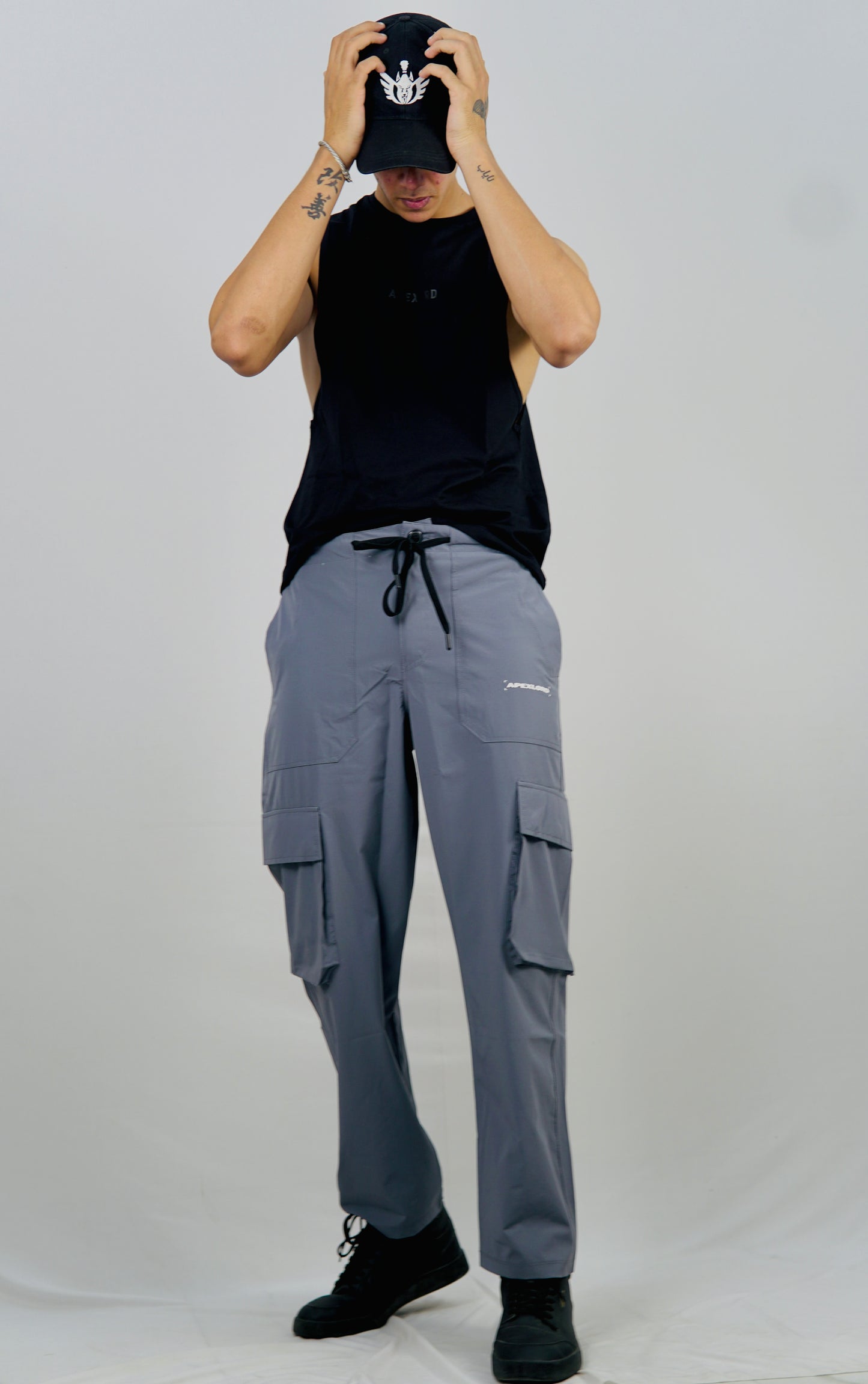 Gray Cargo Pant